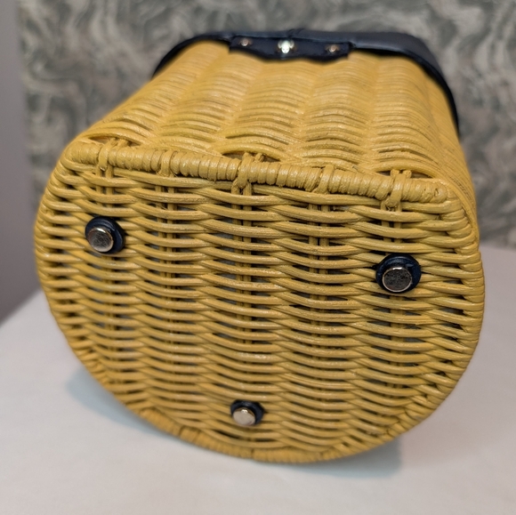 Kate Spade Rumi Wicker Bucket Bag